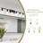 Asellus 6 - Light Dimmable Vanity Light