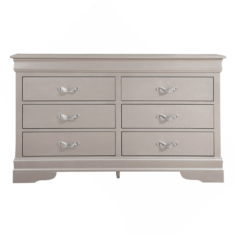 Commode Lorana G6500-D, champagne argenté