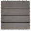 Ensemble de tuiles de terrasse en plastique composite de 35 pièces-106312072