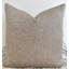 Abstract Brown Square Cushion Cover