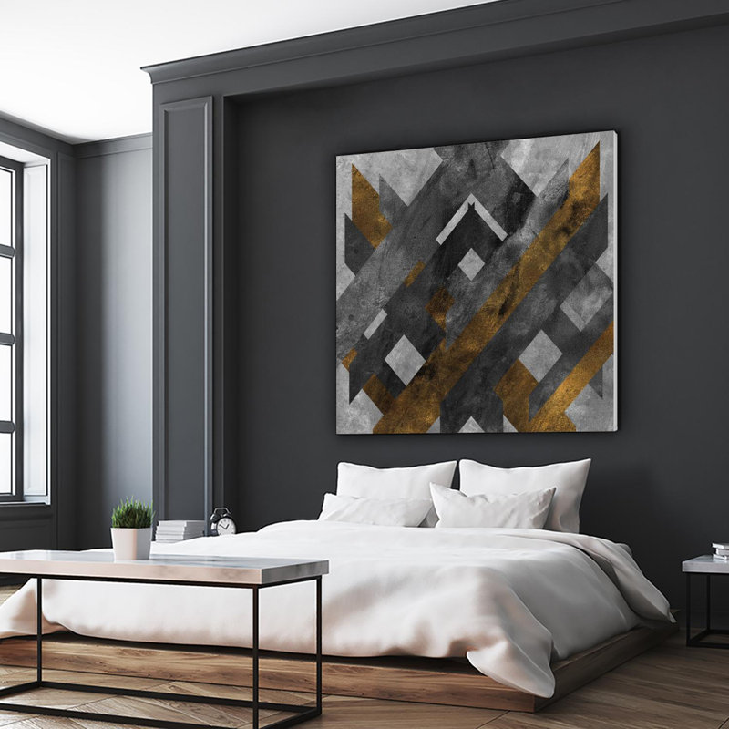 «Rough Diamond», reproduction d'art sur toile géante 72 po x 72 po, H 84 po x l 84 po x P 1,5 po