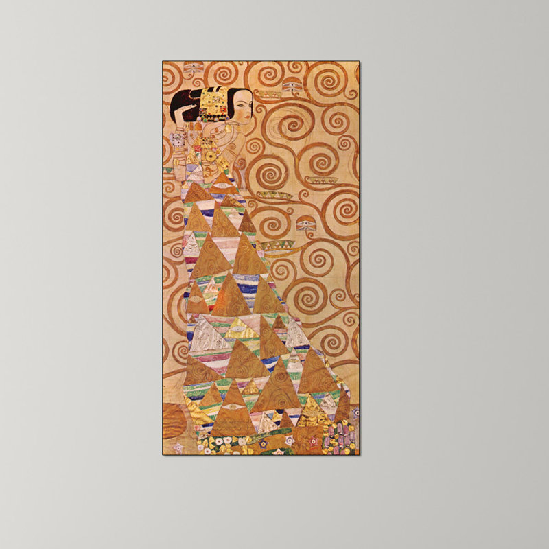 Gustav Klimt - Wrapped Canvas Painting, 140cm H x 70cm W x 1.8cm D