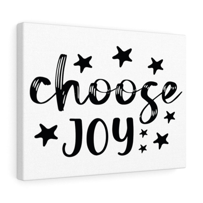 Choose Joy - Wrapped Canvas Print