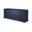 Meuble-lavabo double bleu marine