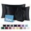 Ensemble de taie d'oreiller en satin de polyester doux-87081303-87081304