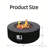  36'' Round Propane Fire Pit Table,50000 BTU Outdoor Fire Pit with Steel lid,Black-884767717