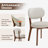 Upholstered Solid Wood Side Dining Chair
