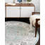 Tapis oriental bleu / gris Hilley-787245536