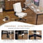 Chaise de bureau pivotante 25,6 po-1791967584
