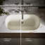 Iron Plains® Metal Oval Dual Mount Bathroom Sink with Overflow-2144077122