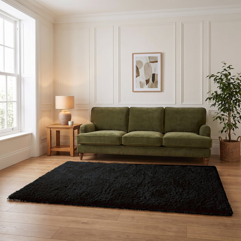 Lush Shaggy Collection Shaggy Area Rug, 50X80 cm