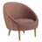 Razia Velvet Barrel Chair-1299070972
