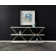 Melange 72'' W Stone Console Table