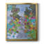 Toile encadrée de qualité supérieure Magenta Garden - prête à être accrochée-1884555454-1884555453