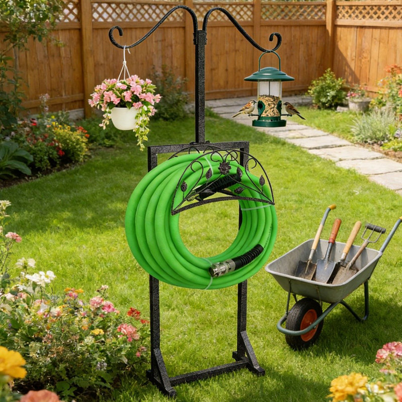 Hose Holder Iron Stand Hose Holder