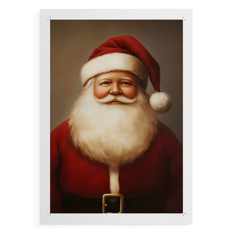 Art des Fêtes de Noël - Série 2-CD XXVI - Impression sur toile seulement - NON-CADRE, H 18 po x l 12 po