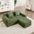Velours côtelé vert