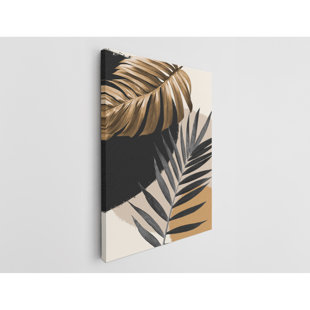 «Modern Minimalist Tropical», reproduction d'art sur toile