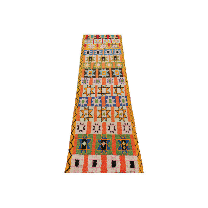 One-of-a-Kind Rectangle 2' X 8'3" Hand Knotted Area Rug
