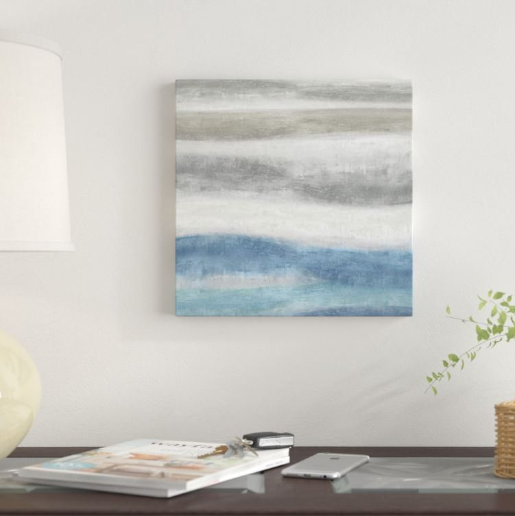 «Elevation II», reproduction sur toile, H 48 po x l 48 po x P 1,5 po, Pas de tapis, Toile tendue