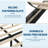 Platform Bed Frame with Adjustable Headboard, Fabric Upholstered and Wooden Slats Support, Heavy Duty Mattress Foundation, No Box Spring Needed, Easy Assembly-906929455