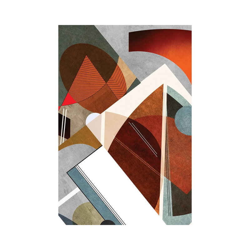 Geometry by Roberto Moro - Wrapped Canvas Print, 20.32 cm H x 30.48 cm W