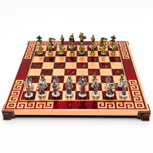 Ensemble de jeu d'échecs de 11 po L fait à la main