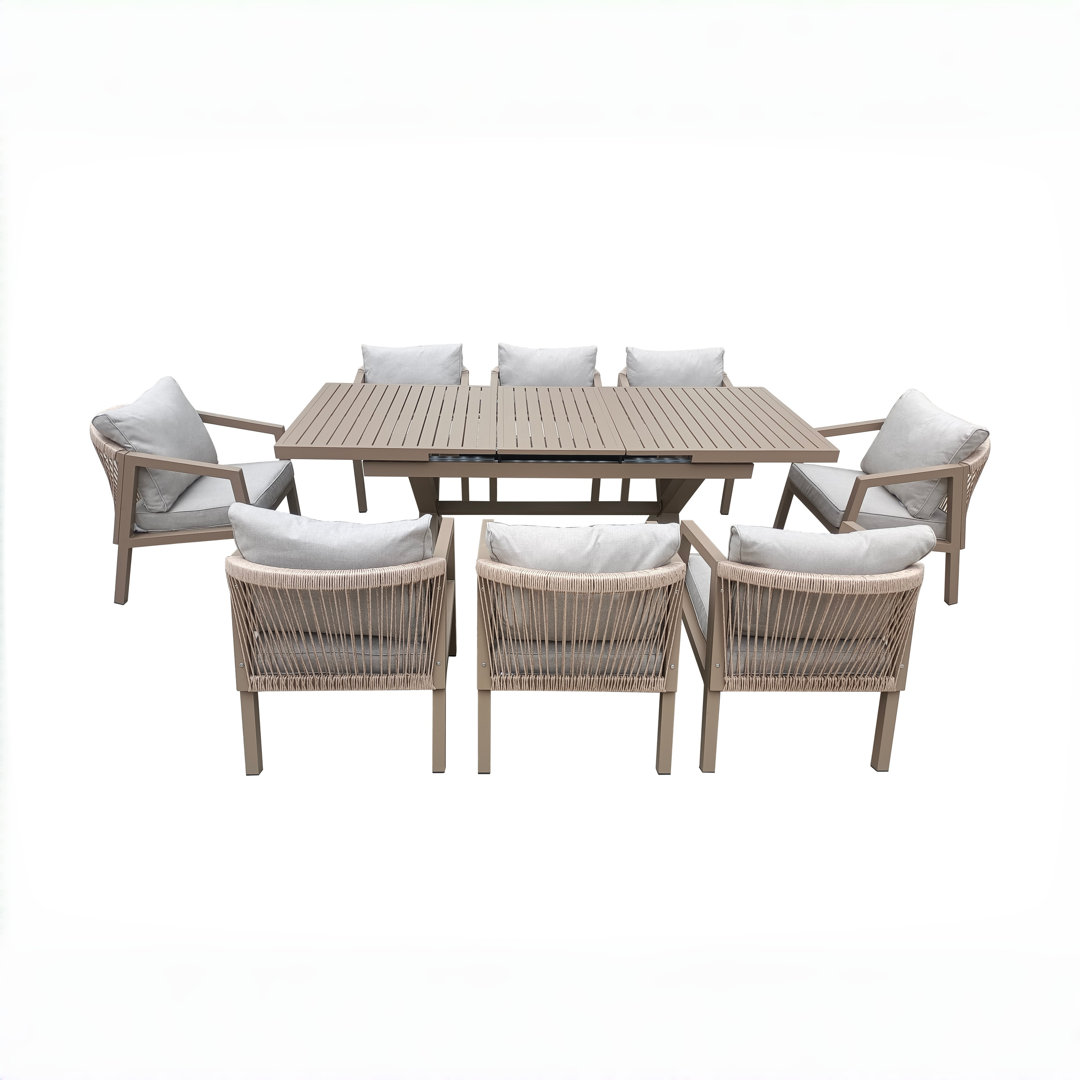 8 Seater Dining set with Expandable Dining Table