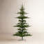 7.5' H Lighted Artificial Pine Christmas Tree