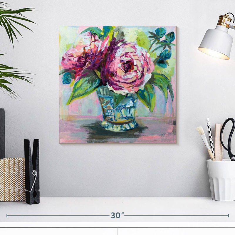 Delicate Pink Peonies I