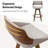 Omar Swivel Upholstered Modern Stool-1102983948-1093786444