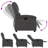 Latitude Run® Recliner Chair Gray-1584852153
