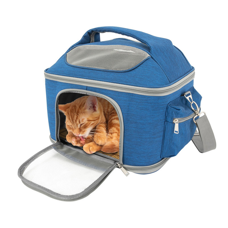 Sac de transport pour animal 12 ", Bleu