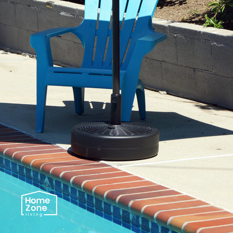  Base de parasol ronde autoportante en plastique