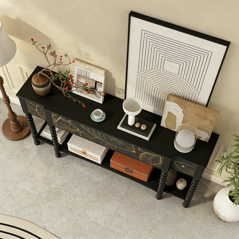 Console à tiroirs de style français moderne