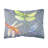 Dragonfly Times Three Indoor/Outdoor Throw Pillow