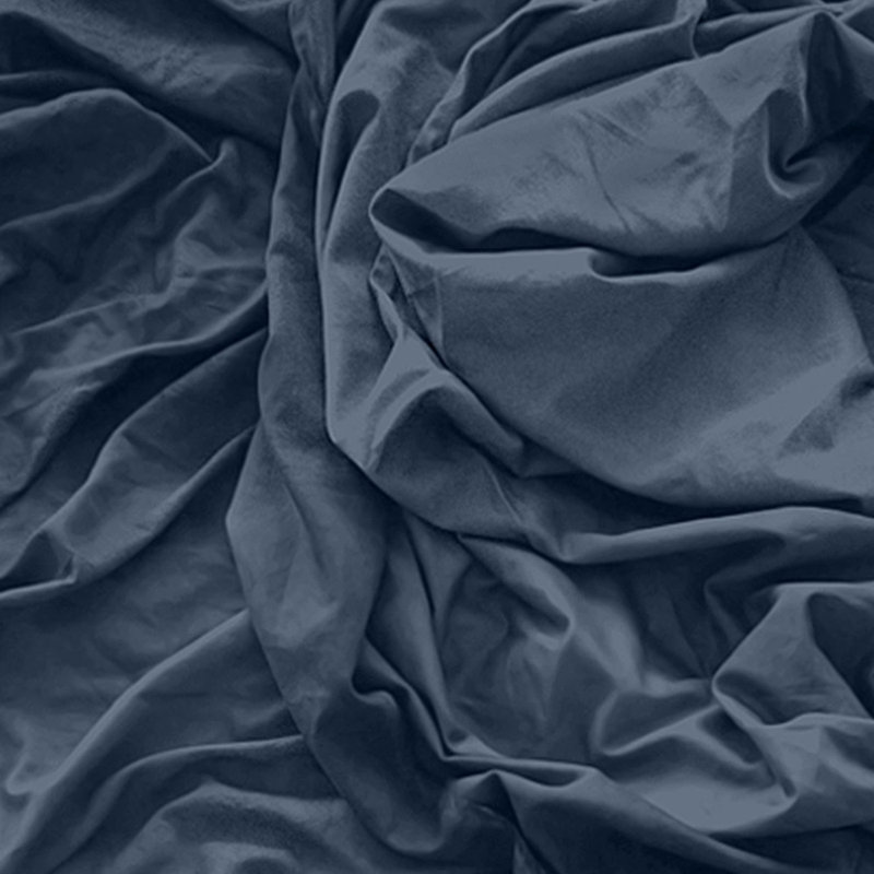  Ensemble de draps à densité de tissage 600 fils Luxe Soft & Smooth, Grand, Bleu PG
