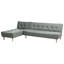 4 Seater Linen Sofa Bed-635508537