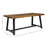 Brailsford 6-Person Acacia Wood Patio Dining Set with Rectangle Table