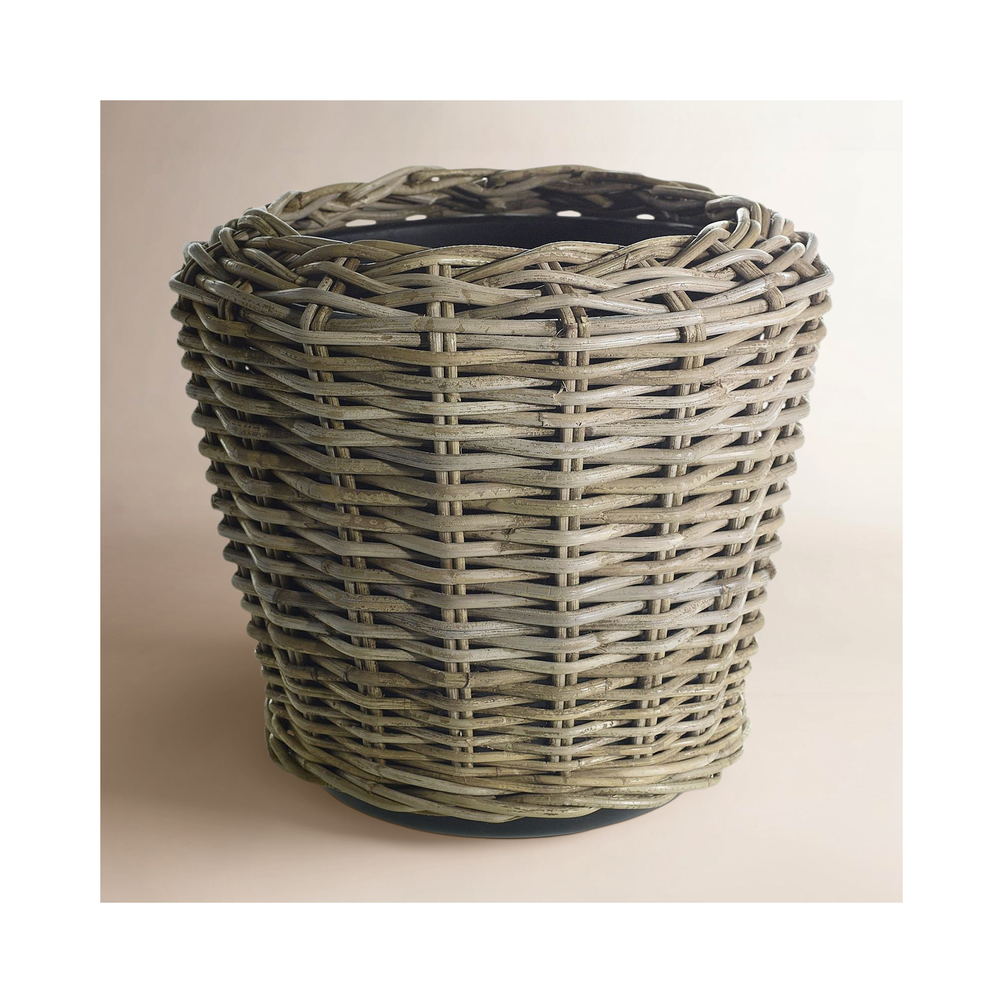Coastal Rattan Decorative Basket