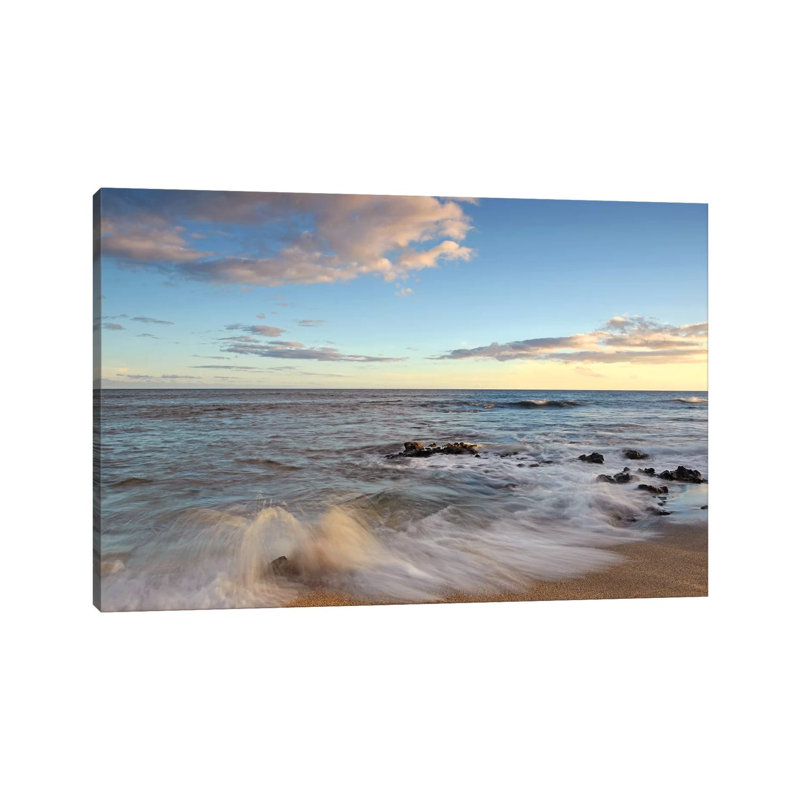 Salt Pond Beach by Brian Wolf - Wrapped Canvas Print, 30.48cm H x 45.72cm W x 1.91cm D