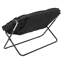 Folding Double Saucer Chair With Steel Frame-793067743