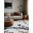 Machine Washable Gray Area Rug-219150199