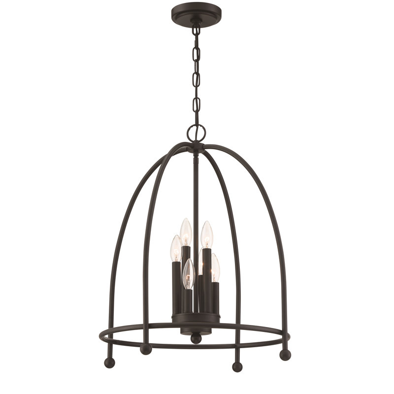 Allman 20" Pendant, Black