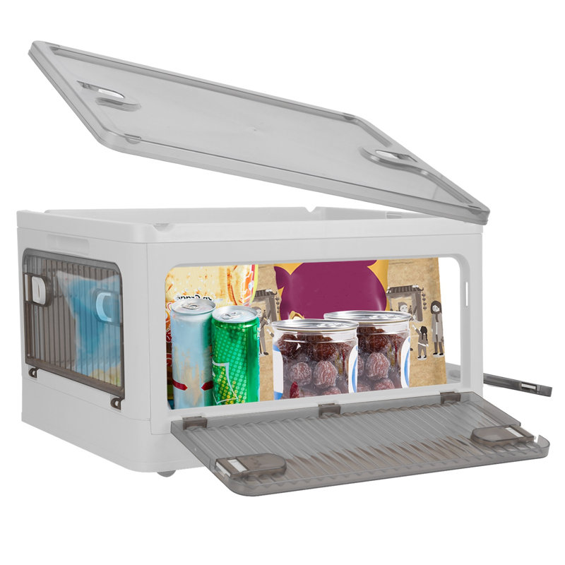 Rebrilliant Matther Plastic Storage Tub & Tote, White