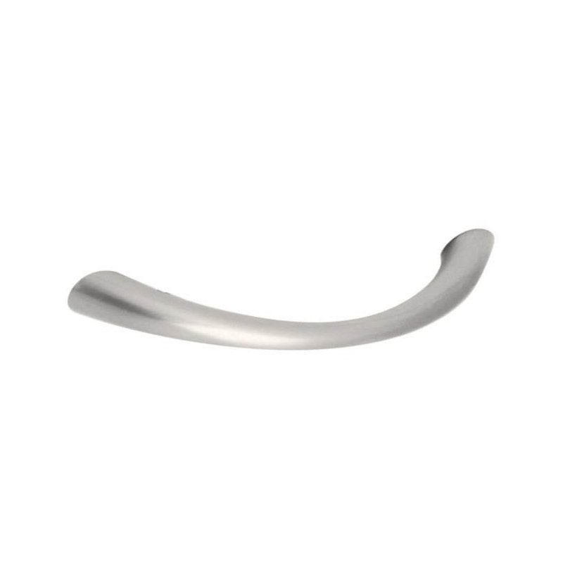 Poignée arquée effilée 2 1/2 po, Nickel satiné, 1 pack
