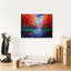 «Lark Manor ™», «Reflection of Red Trees» par Lena Owens, art mural sur toile-566191516