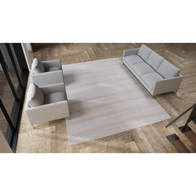Multicolored Wool Rug - 9'4" x 12'