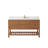 Parker Teak 60'' Single Bathroom Vanity with Quartz Top-90698972
