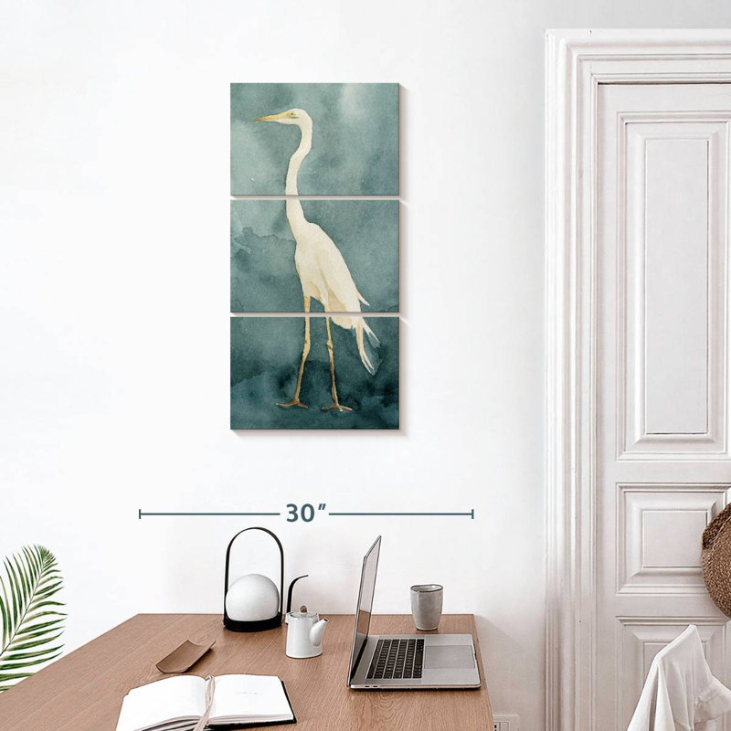 Aigrette simple I, H 32 po x l 15 po